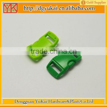 Yukai 3/8 inch plastic buckle/paracord bracelet plastic buckle clips/plastic clips
