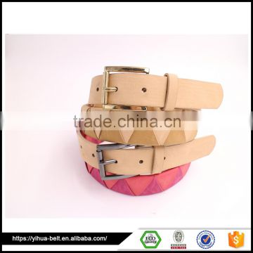 Eco-friendly Material Customied special design women belt hot sale