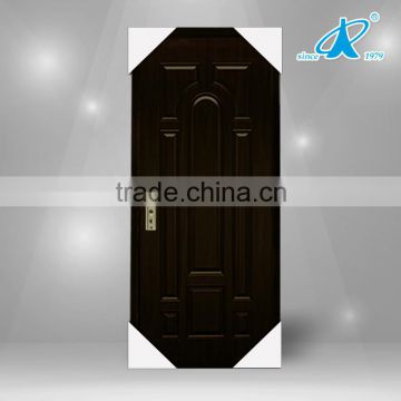 Nigerian market Black Wanult Panel Interior American Steel Door With SONCAP