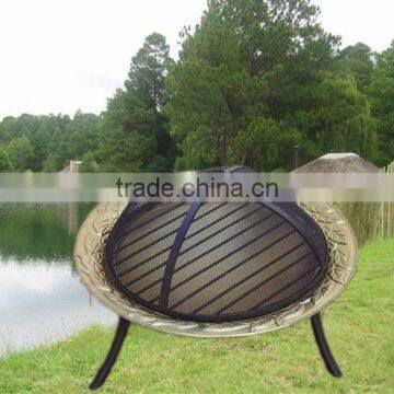 iron cast outdoor fire pit