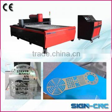 SIGN CNC Yag laser cutting machine 500w for metal cutting with high speed