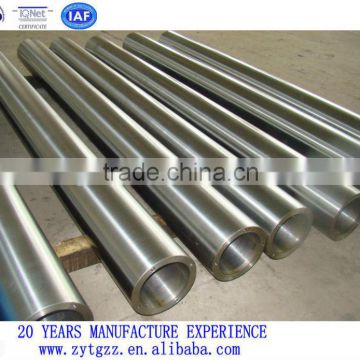 special custom stainless steel hollow shaft for large machine