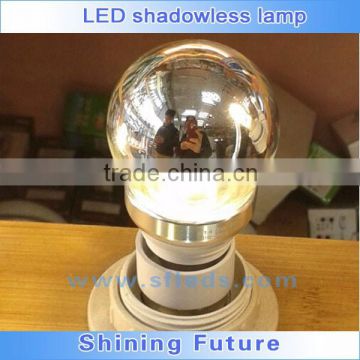 Shadowless oral 3W 5W brightness control smd warm white glass body E27/E26/B22 LED Bulb light
