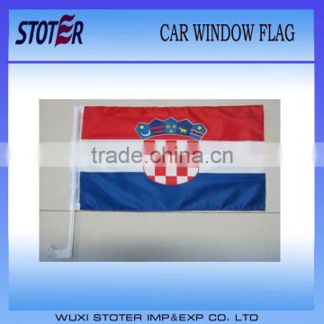 100% polyester croatia car flag