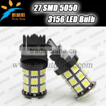 2014 New canbus 3156 led, universal used led brake stop turn signal light 3.6W 510Lm high brightness led 3156 bulbs for all car
