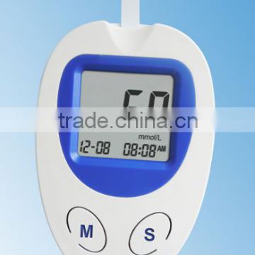 lastest quick reading diabetes test blood glucometer and strip High Quality blood sugar tester manufacture OEM