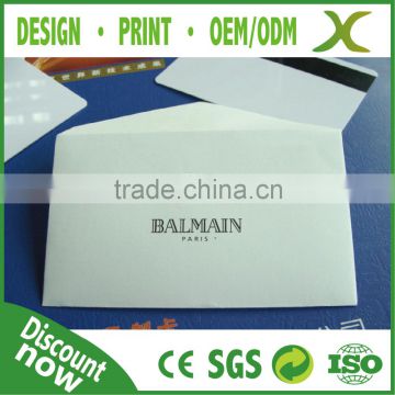High Quality Best material Paper a6 flyer/ gift card envelope/ Paper card