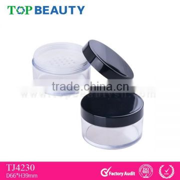 TJ4230- Empty Plastic Cosmetic Loose Powder Case Packaging