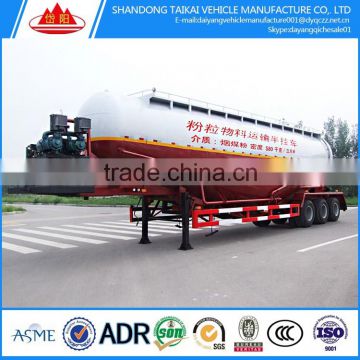 13000*2500*3990mm 28-55CBM Cement Transport Trucks Cement Tank Trailer