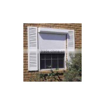 PVC roll shutter window