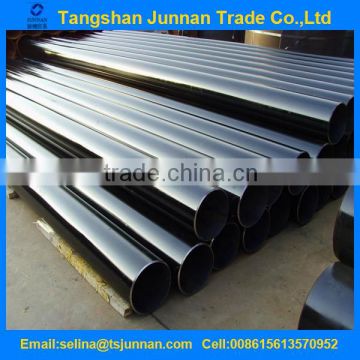 API 5l X42 sch80 carbon steel pipe used for gas and oil black painted beveled end