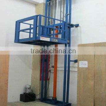 600kg hydraulic warehouse cargo lift price