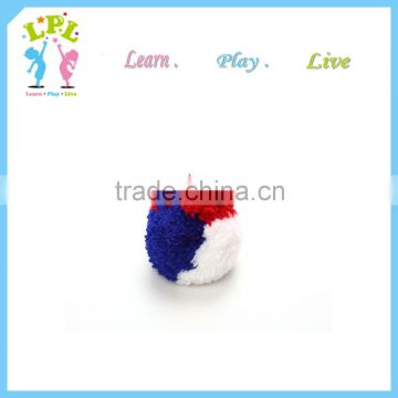 Hot sale promotional toy 3 inch soft plush toy kids toy ball for education