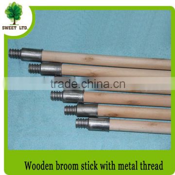 Natural Wood Broom Sticks in Brooms and Dustpans