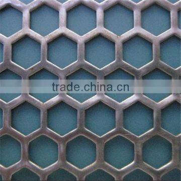 China Anping factory supply stainless steel perforated metal mesh