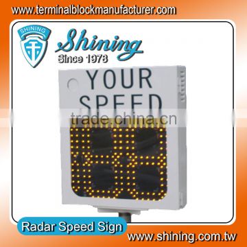 Steel Case 18 Inch 2 Digit Station Radar Speed Traffic Signs