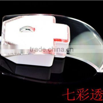 Latest LED Clear wired mouse Colorful Transparent LED Mouse