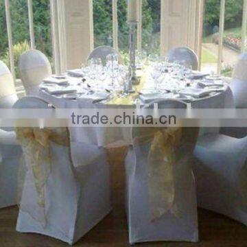 white spandex chair cover wedding stretch chair cover