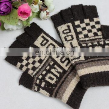 half finger gloves knitting pattern 2014 acrylic knit gloves