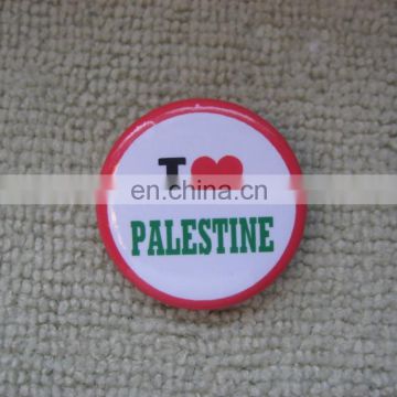 Palestine Freedom Palestinian Solidarity tin badge