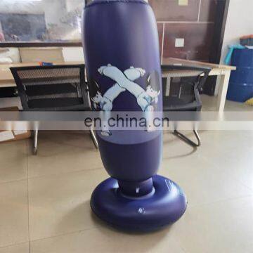 160cm Inflatable Freestanding Fitness Punching Boxing Bag for Kids and Adults Boxing Target Bag Punching Heavy Bag