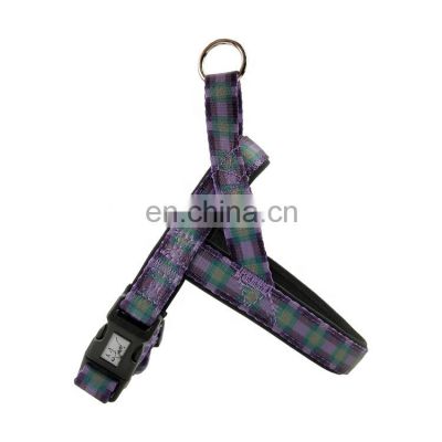quickly fitting dog harness with neoprene accept custom pattern