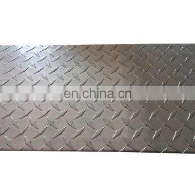201 304 30408 2b Finish Stainless Steel Checkered  Sheet