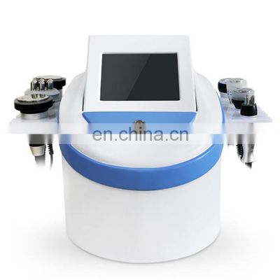 New Portable 7 in 1 Ultrasound Body Slimming Cavitation Machine RF Skin Tightening Machine Vacuum RF 80K Cavitation Machine