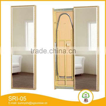 2015 new style dressing mirror with cabinet