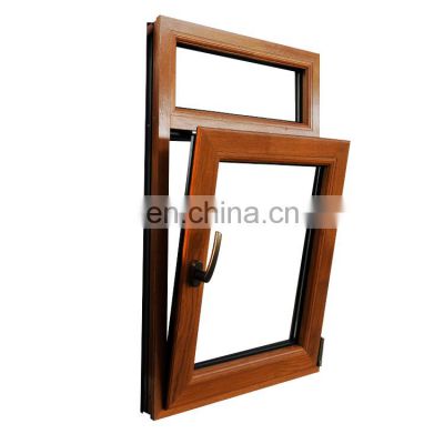 Double Glazed Windows Aluminum frame tempered glass swing casement window