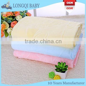 BB-MD-005 2016 new design comfortable baby blanket wholesale