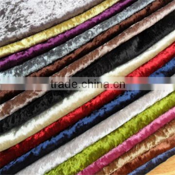 china factory fashion colors 100 polyester shiny velvet soft feeling tricot