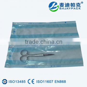 Medical paper Sterilization gusseted paper-film pouch with many sizes
