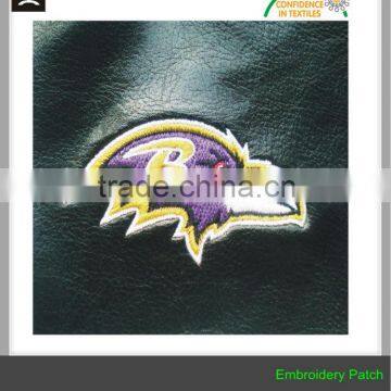 Custom Leather Embroidery Patch Manufacturer