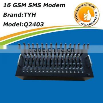 USB GSM SIM Card 16 port bulk sms modem,wavecome Q2303 modem,gps gsm gprs chip module
