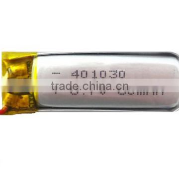 li polymer battery 401030