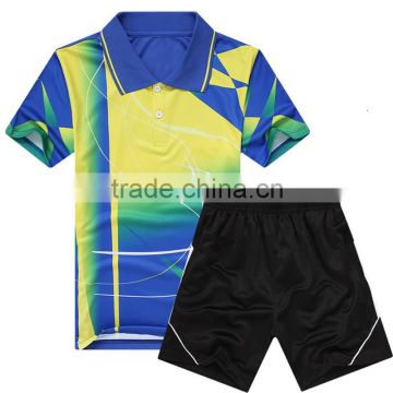 newest design sublimation polo design soccer uniforms