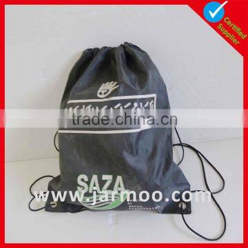 Factory price hdpe drawstring leather bag