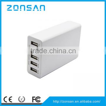 Wholesale 5V/8A 5-PORT USB Travel Charger for Mobile Phone