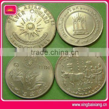 Custom antiques india style plated coins