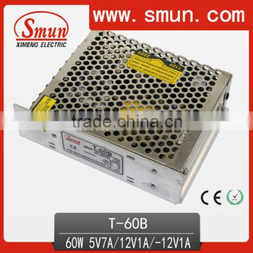 60w Triple output swtiching power supply T-60B