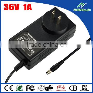 Sata Ethernet Adapter 36V 1A China DC Power Supply With Safety Standard