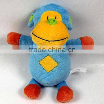Luckiplus Hot Sale First Class Blue and Yellow Monkey Safe Technology Toy For Kids