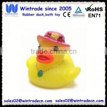 Bride duck beauty duck rubber toy