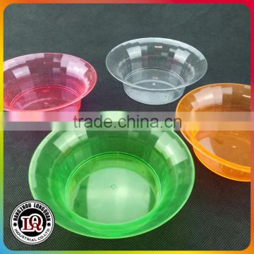 Neon Colored Disposable Plastic Dinnerware Bowl