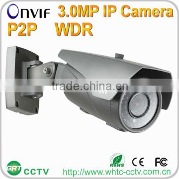 P2P Onvif2.0 WiFi 3MP ip67 Waterproof outdoor web cameras