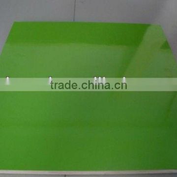 green color fire proof hardwood core laminated plywood
