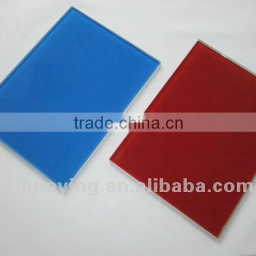 Colored Back Painted Tempered Flat Glass