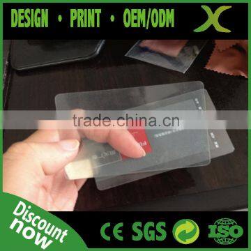 Free Design~~!! Best Material clear transparent card with optional printing