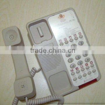 Hotel telephone for guest room (1 line or 2 lines)